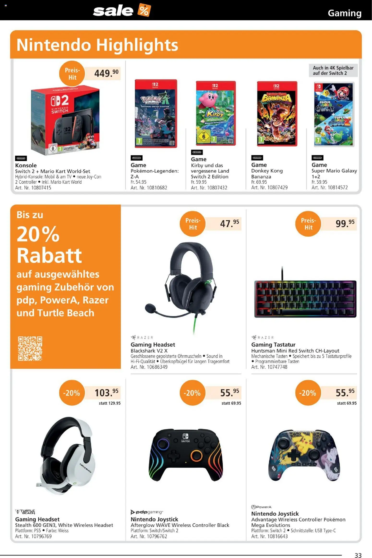 Fust Aktionen – gültig ab 25.12.2025 | Seite: 33 | Produkte: Headset, Tastatur, Usb