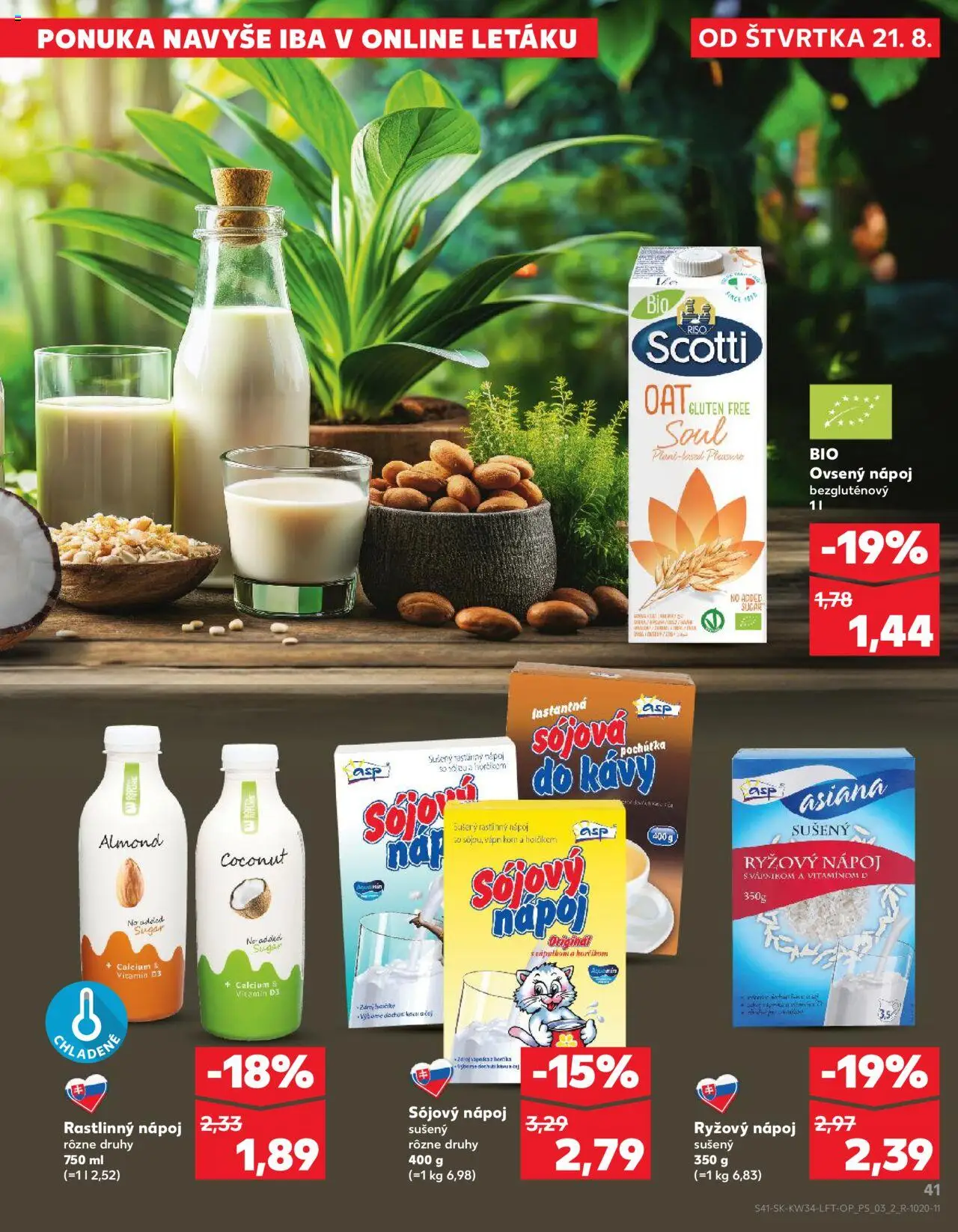 Nové Kaufland akcie – leták je platný od 21.08.2025 | Strana: 41