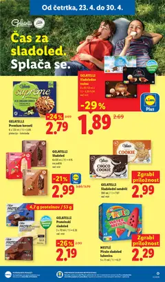 Lidl katalog akcije – veljaven od 23.04.2026 | Stran: 15 | Izdelki: Lubenica, Cokolada, Sladoled