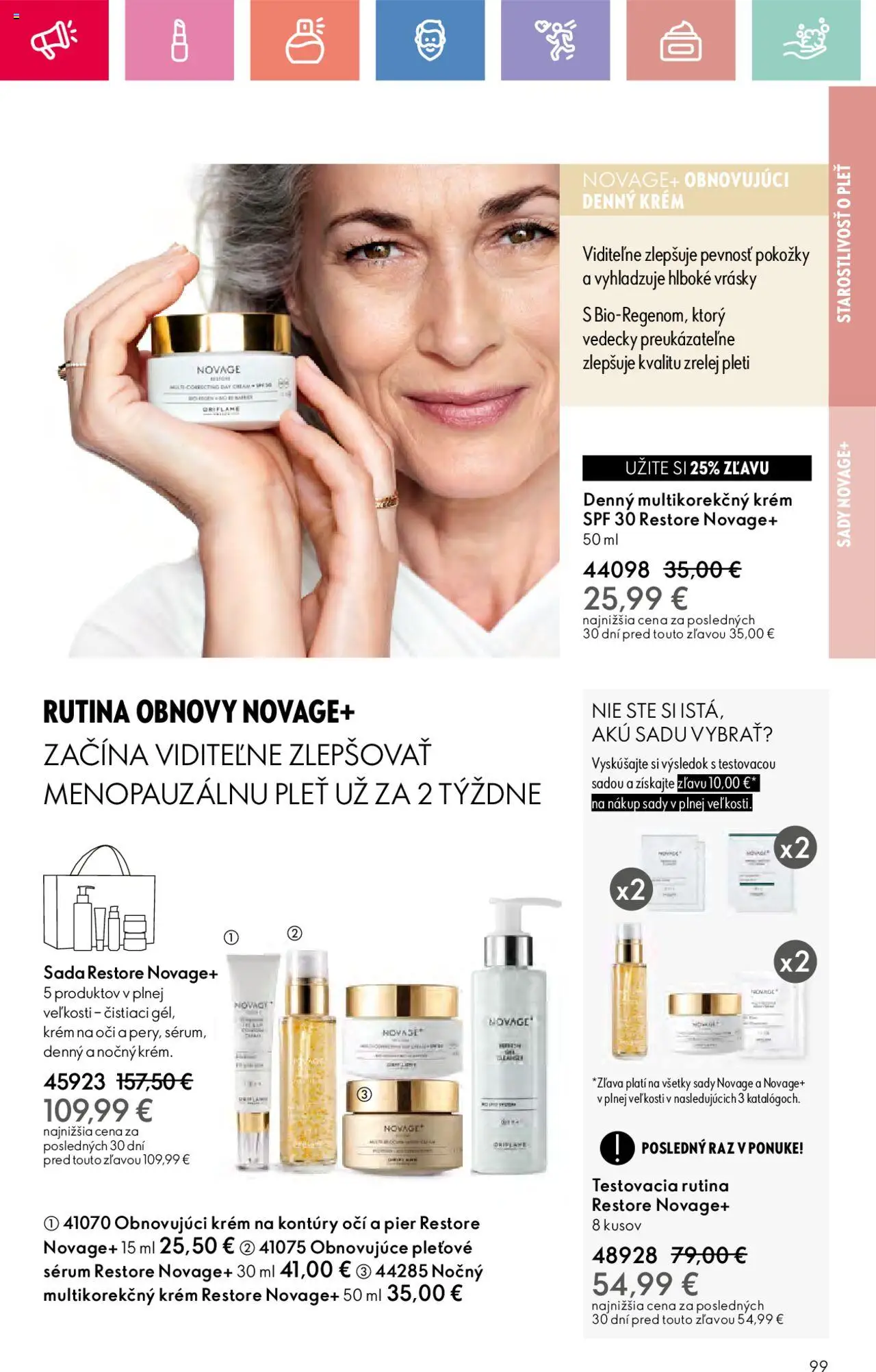 Katalóg Oriflame 12 2025 │ platný od 17.08.2025 | Strana: 99 | Produkty: Aku, Krém