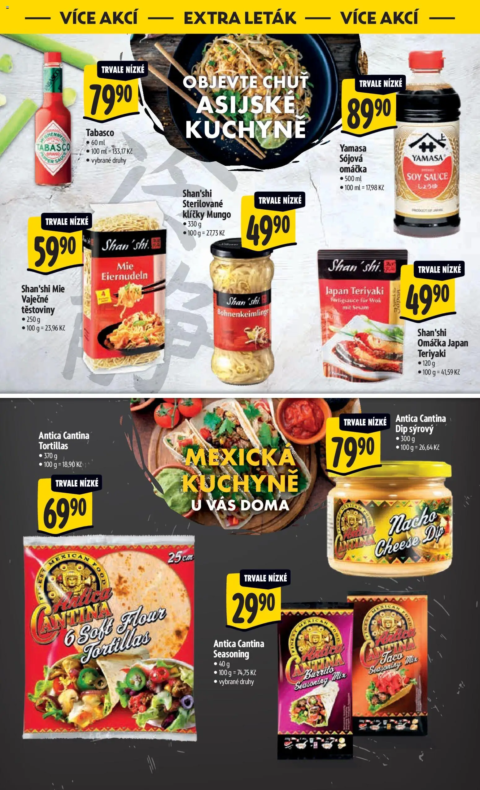 Albert leták - Hypermarket - Brno od 18.03.2026 | Strana: 63 | Produkty: Tabasco, Těstoviny, Kuchyně