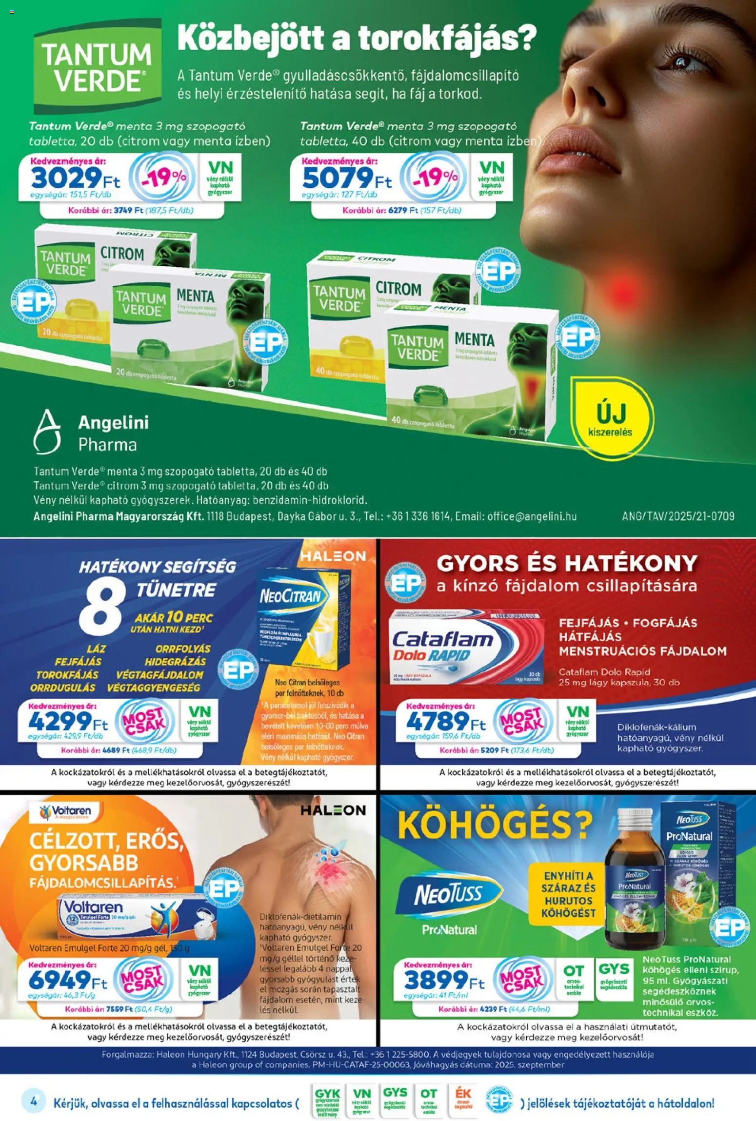 Gyöngy Patikák akciós ujság - amely érvényes a következő dátumtól: 01.11.2025 | Oldal: 4