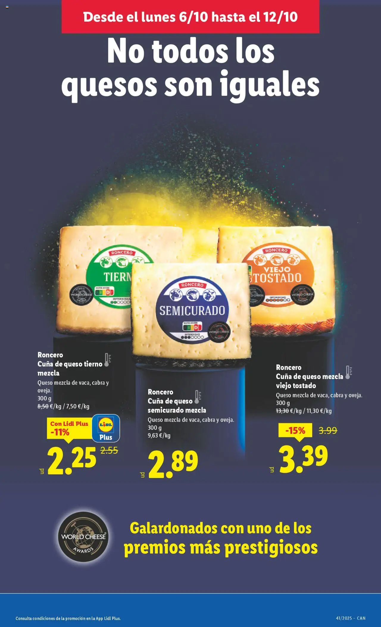 Lidl - Canarias │ válido desde el 06.10.2025 | Página: 25 | Productos: Queso, Cuna