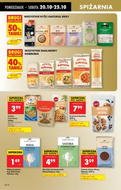Pogląd oferty "PLONY NATURY RYŻ BASMATI DŁUGOZIARNISTY, Ryż basmati długoziarnisty" - ważna od 20.10.2025 | Strona: 48