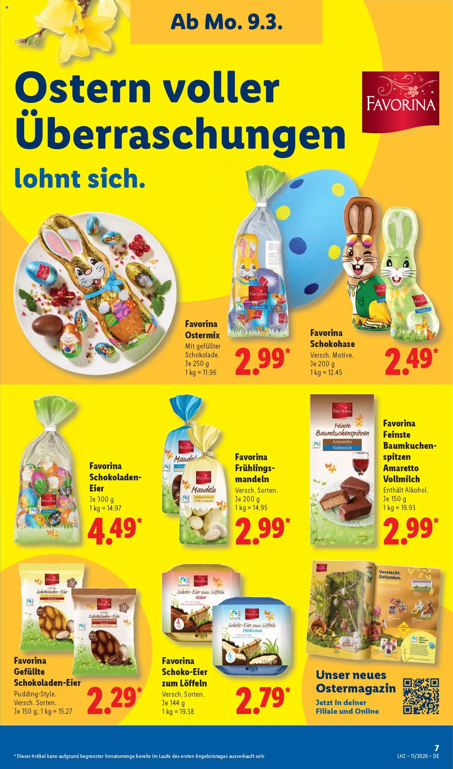 Lidl - Prospekt – gültig ab 09.03.2026 | Seite: 15 | Produkte: Mandeln