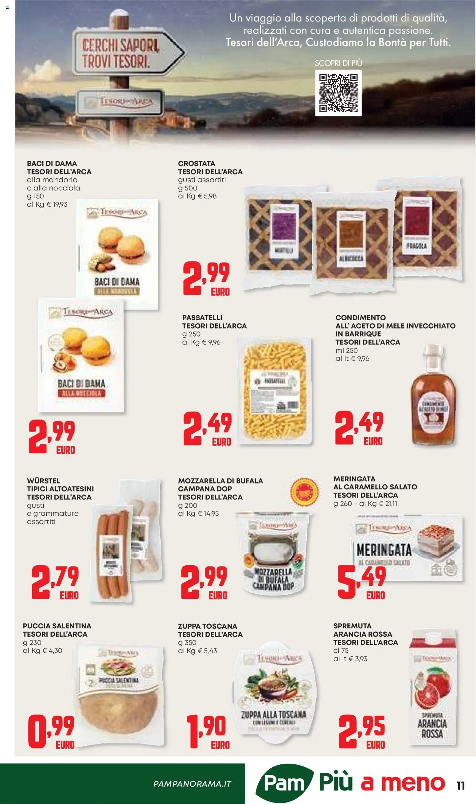 Volantino Panorama del 12.02.2026 | Pagina: 11 | Prodotti: Mele, Mozzarella, Wurstel, Arancia