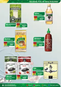 Náhled letáku Tamda Foods leták od 17.12.2025 | Strana: 29 | Produkty: Ocet, Rýže, Jasmínová rýže, Rýžové nudle