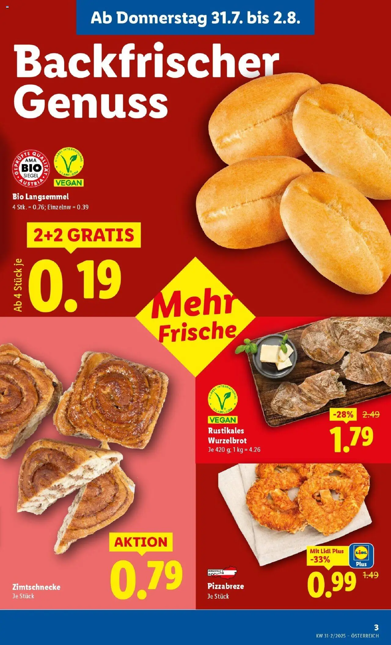 Lidl Flugblatt - Salzburg, Dornbirn, Jenbach gültig ab 31.07.2025 | Seite: 5