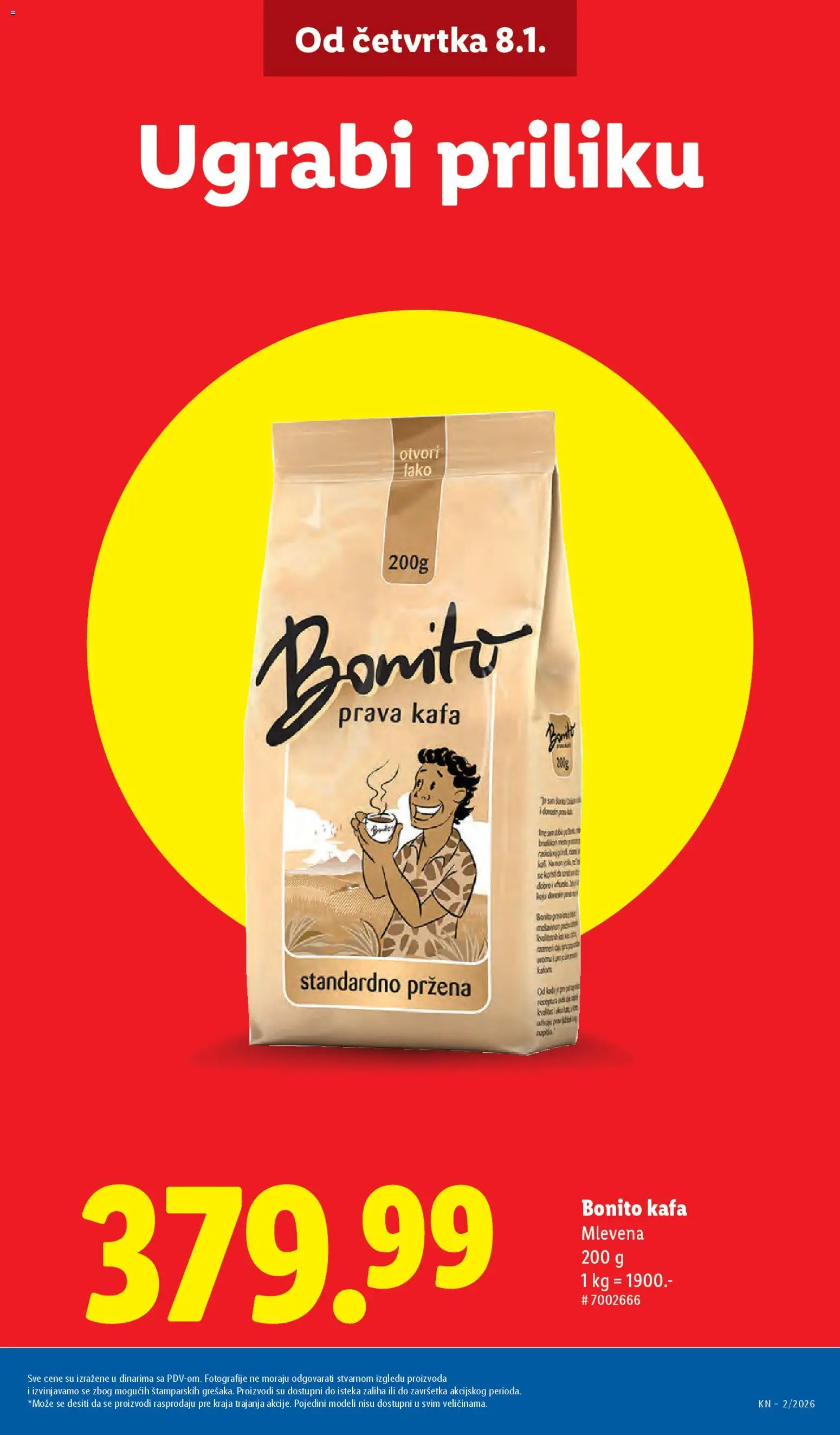 Lidl katalog - važi od 08.01.2026 | Strana: 7 | Proizvode: Kafa