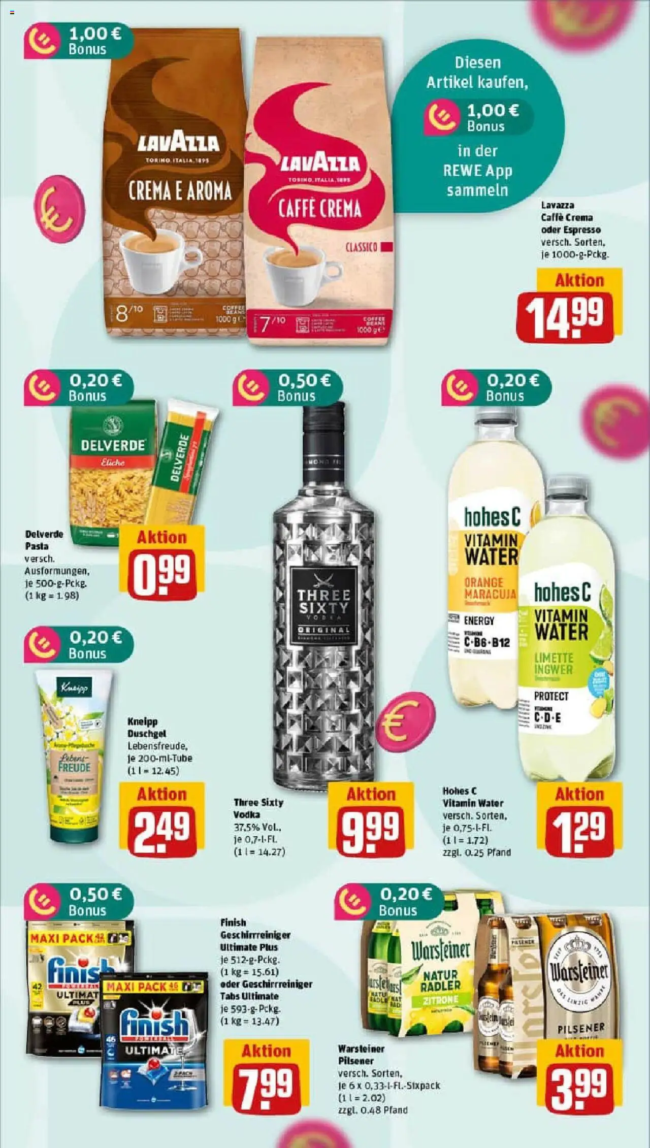 Rewe prospekt Göttingen	 – gültig ab 13.10.2025 | Seite: 5 | Produkte: Energy, Finish, Duschgel, Zitrone