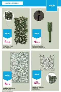 Pepco katalog akcije – veljaven od 23.04.2026 | Stran: 13 | Izdelki: Solarna svetilka, Blazina, Preproga, Svetilka