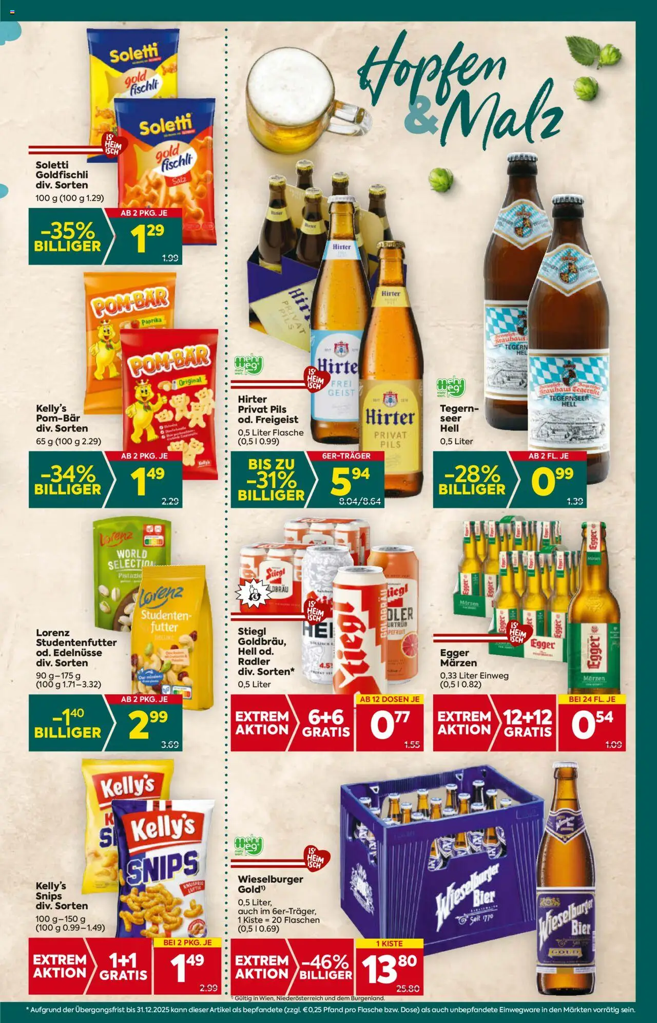 Billa Plus Flugblatt - Niederösterreich gültig ab 31.07.2025 | Seite: 15 | Produkte: Rizsliszt, Salz, Bier