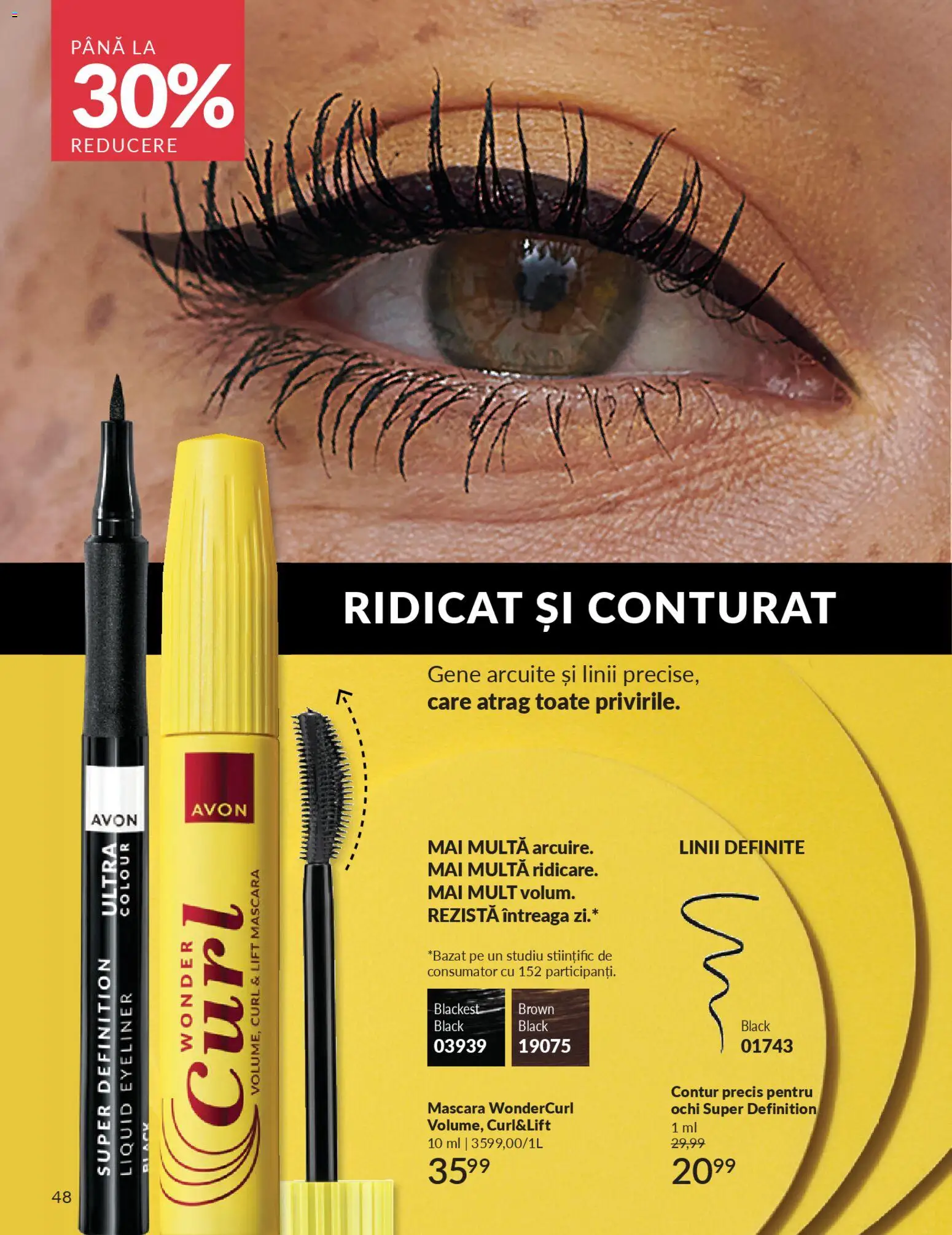 Noul catalog Avon – valabil de la 01.02.2026 | Pagină: 50 | Produse: Mascara