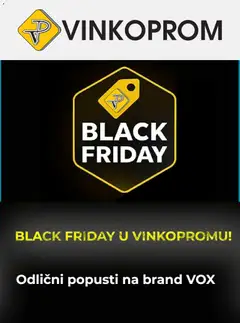 Black Friday Vinkoprom - Pregled kataloga iz trgovine Vinkoprom, vrijedi od 27.11.2025