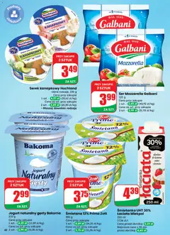 Pogląd oferty "Ser Mozzarella Galbani, Ser Mozzarella, 125 g" - ważna od 05.11.2025 | Strona: 40 | Produkty: Serek, Jogurt naturalny, Śmietana, Mozzarella