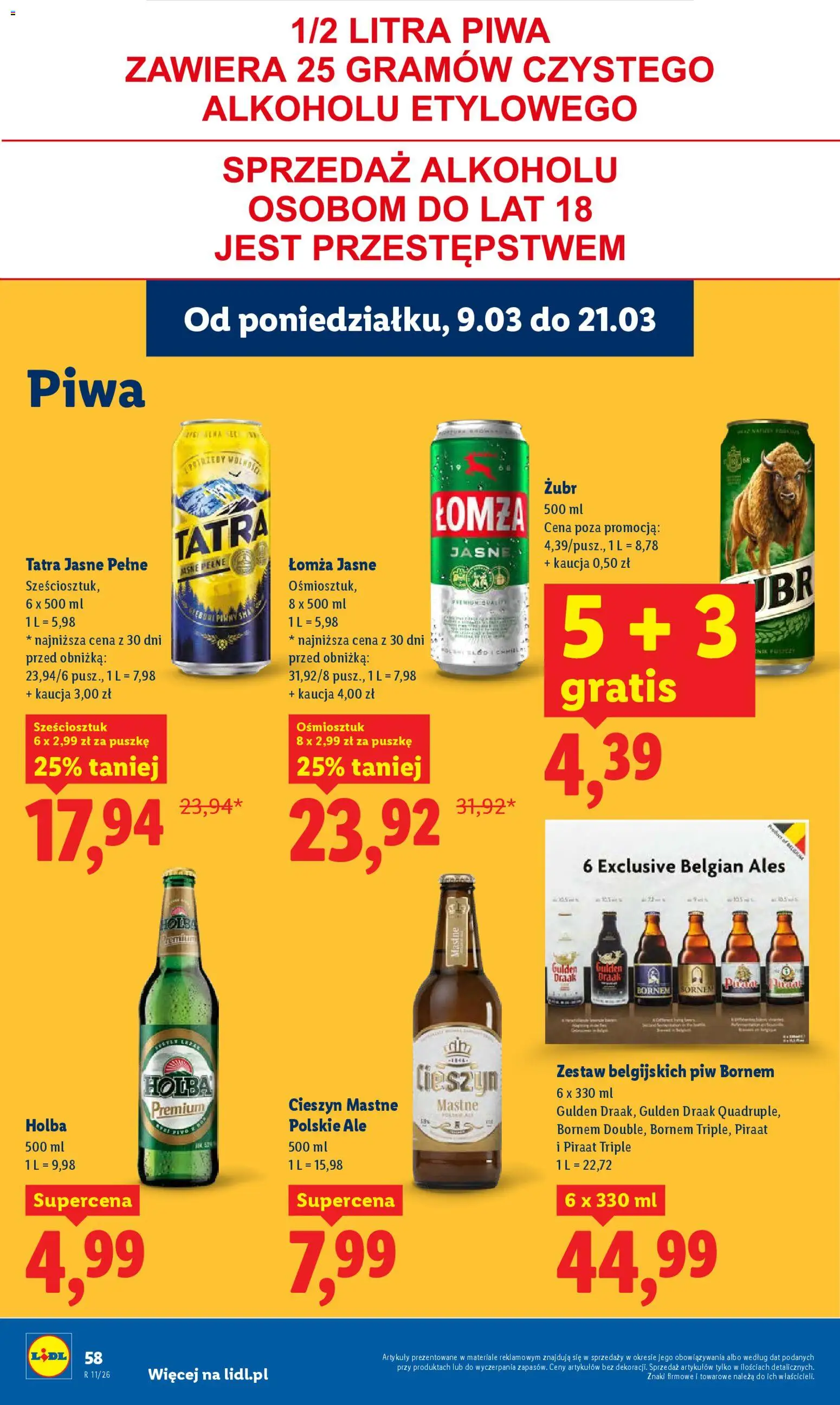 Lidl gazetka od 09.03.2026 | Strona: 58