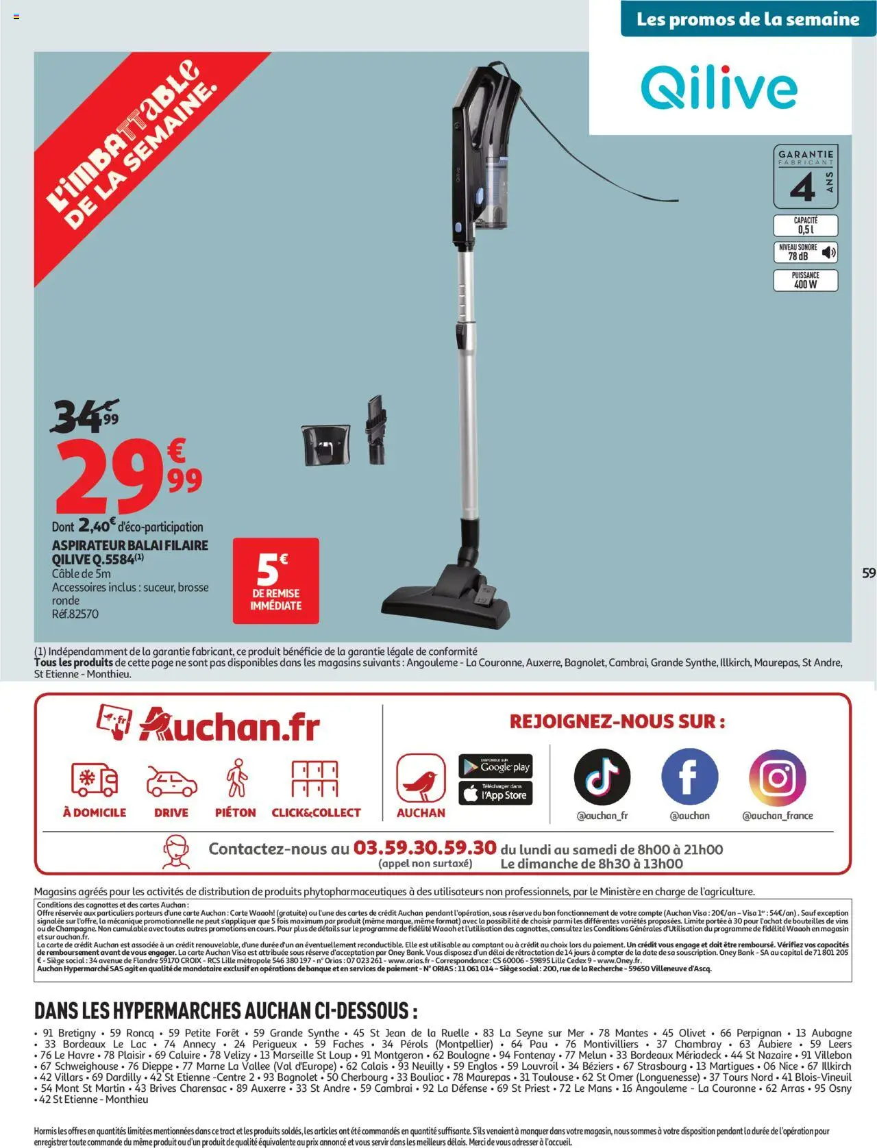 {H1} | Page: 61 | Produits: Brosse, Brosse ronde, Store, Aspirateur balai filaire