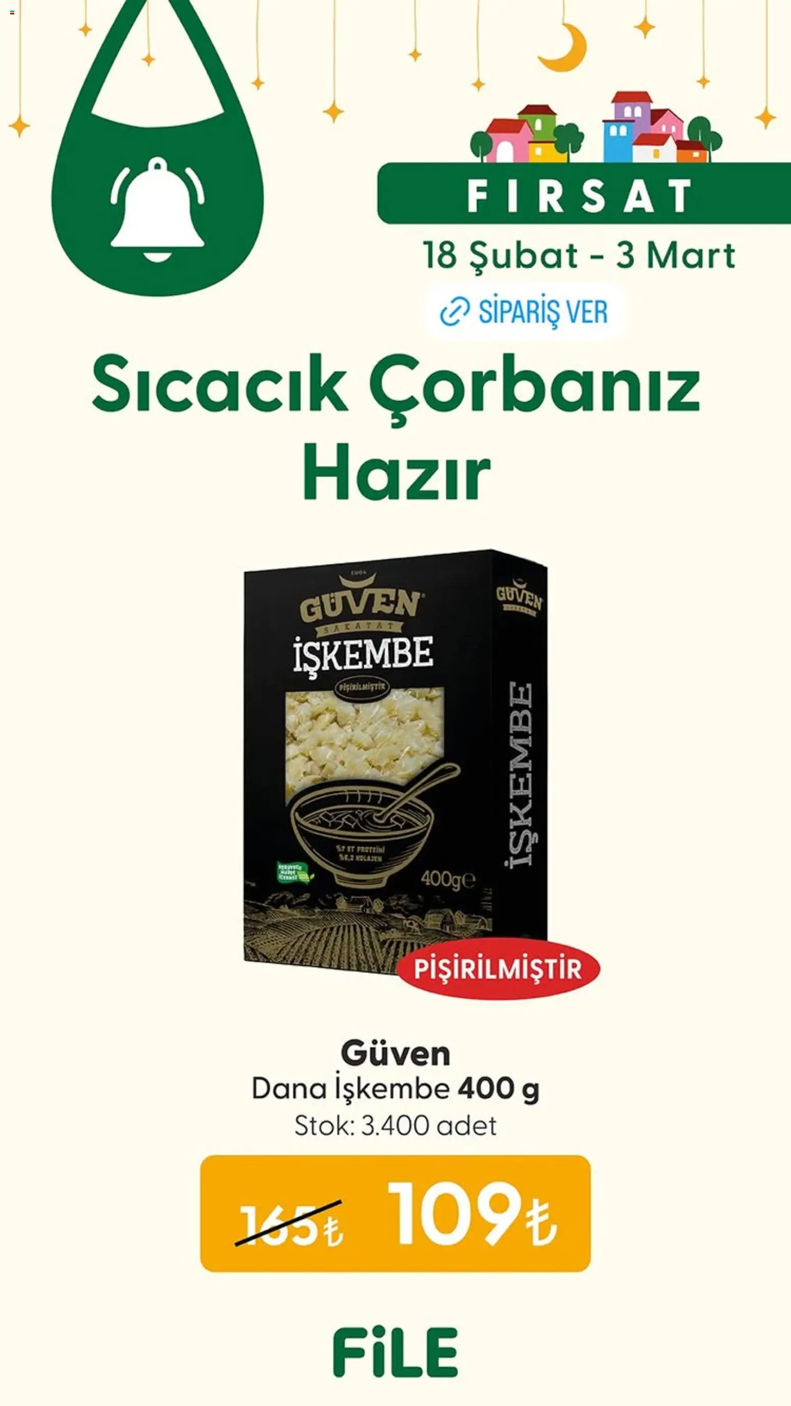 File Market İndirim - 18.02.2026 tarihinden itibaren geçerlidir | Sayfa: 1 | Ürünler: Sakatat