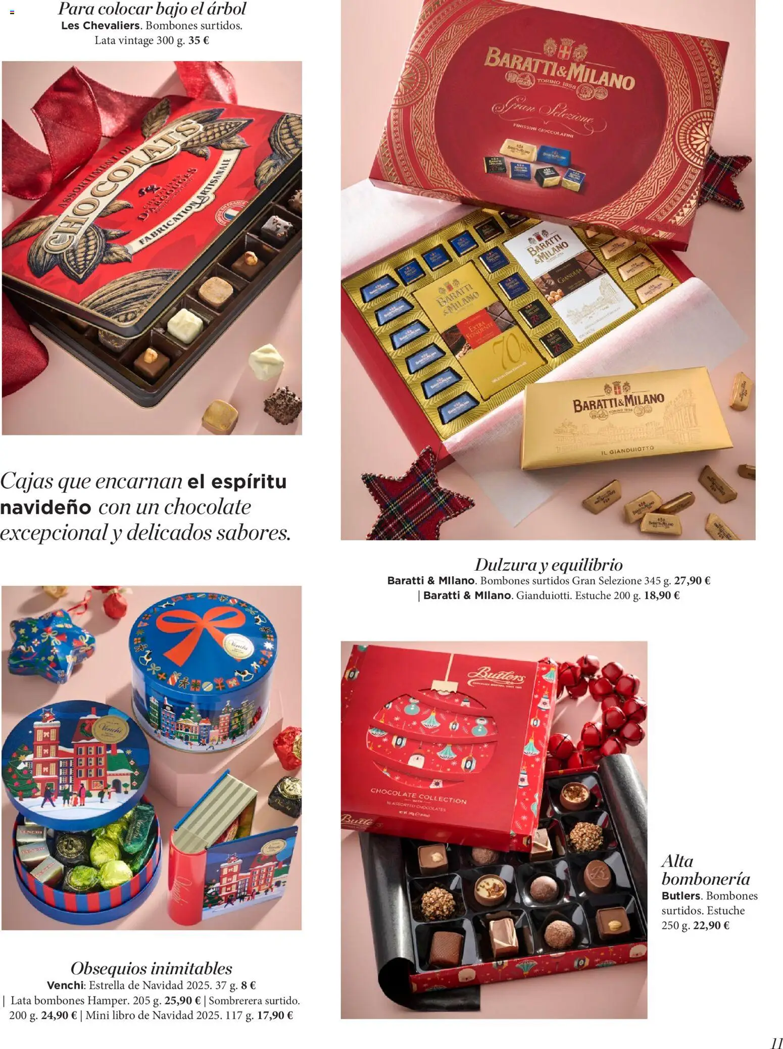 El Corte Inglés ofertas │ válido desde el 19.11.2025 | Página: 11 | Productos: Chocolate