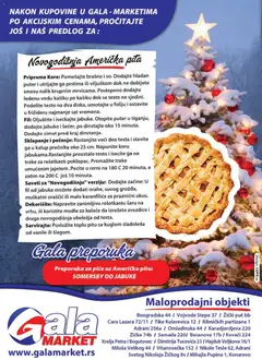 Gala MARKET katalog - pregled Gala MARKET kataloga - važi od 05.12.2025 | Strana: 8