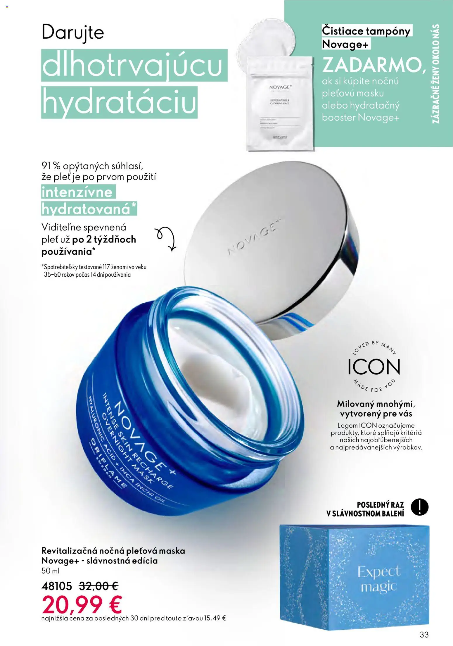 Nové Oriflame akcie – leták je platný od 11.02.2026 | Strana: 33 | Produkty: Maska