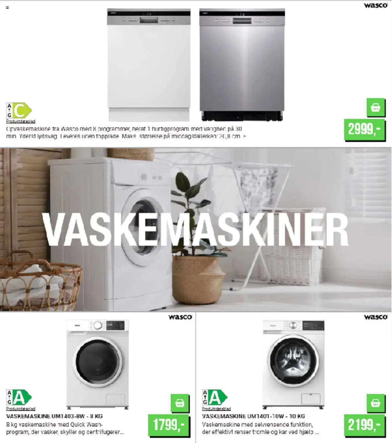 Harald Nyborg Tilbudsavis gyldig fra 06.03.2025 | Side: 11 | Produkter: Vaskemaskine, Opvaskemaskine