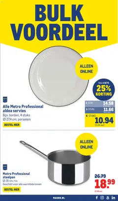 Makro - Folder - Voorbeeld van een folder van Makro, geldig van 28.01.2026 | Pagina: 107 | Producten: Servies