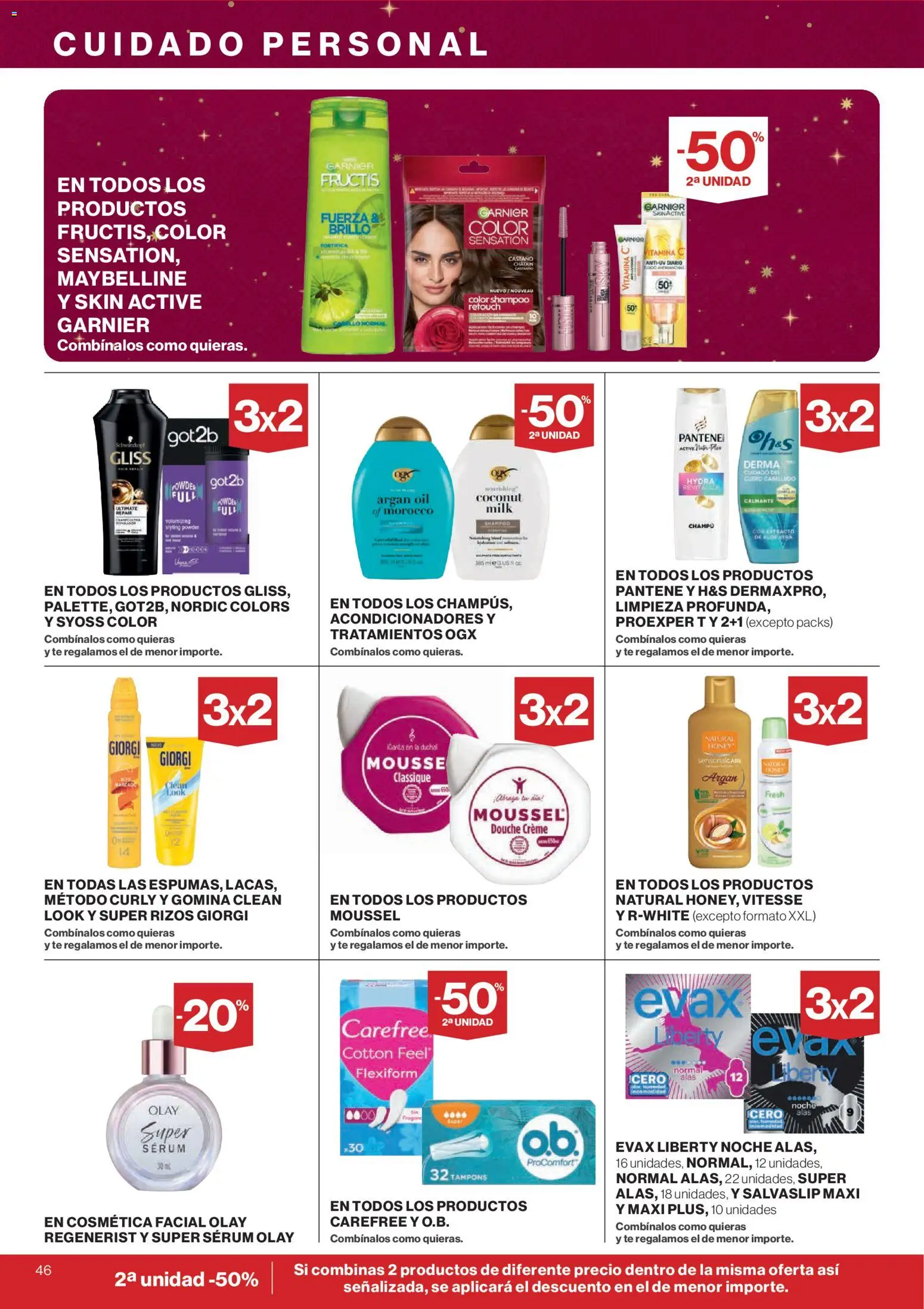 El Corte Inglés ofertas │ válido desde el 04.12.2025 | Página: 50 | Productos: Mousse, Sérum, Té