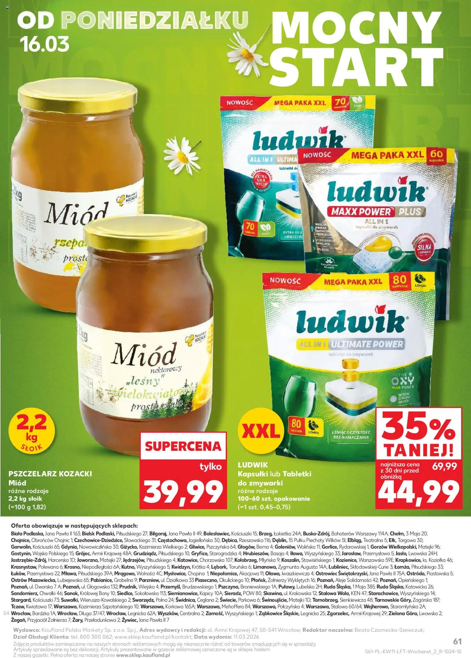 Kaufland Polsko leták od 12.03.2026 | Strana: 61