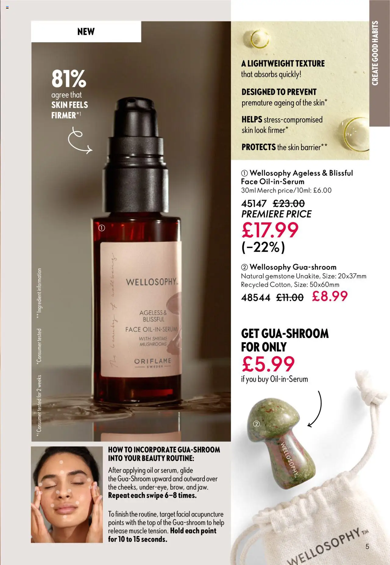 {H1} | Page: 5 | Products: Oil, Mushrooms