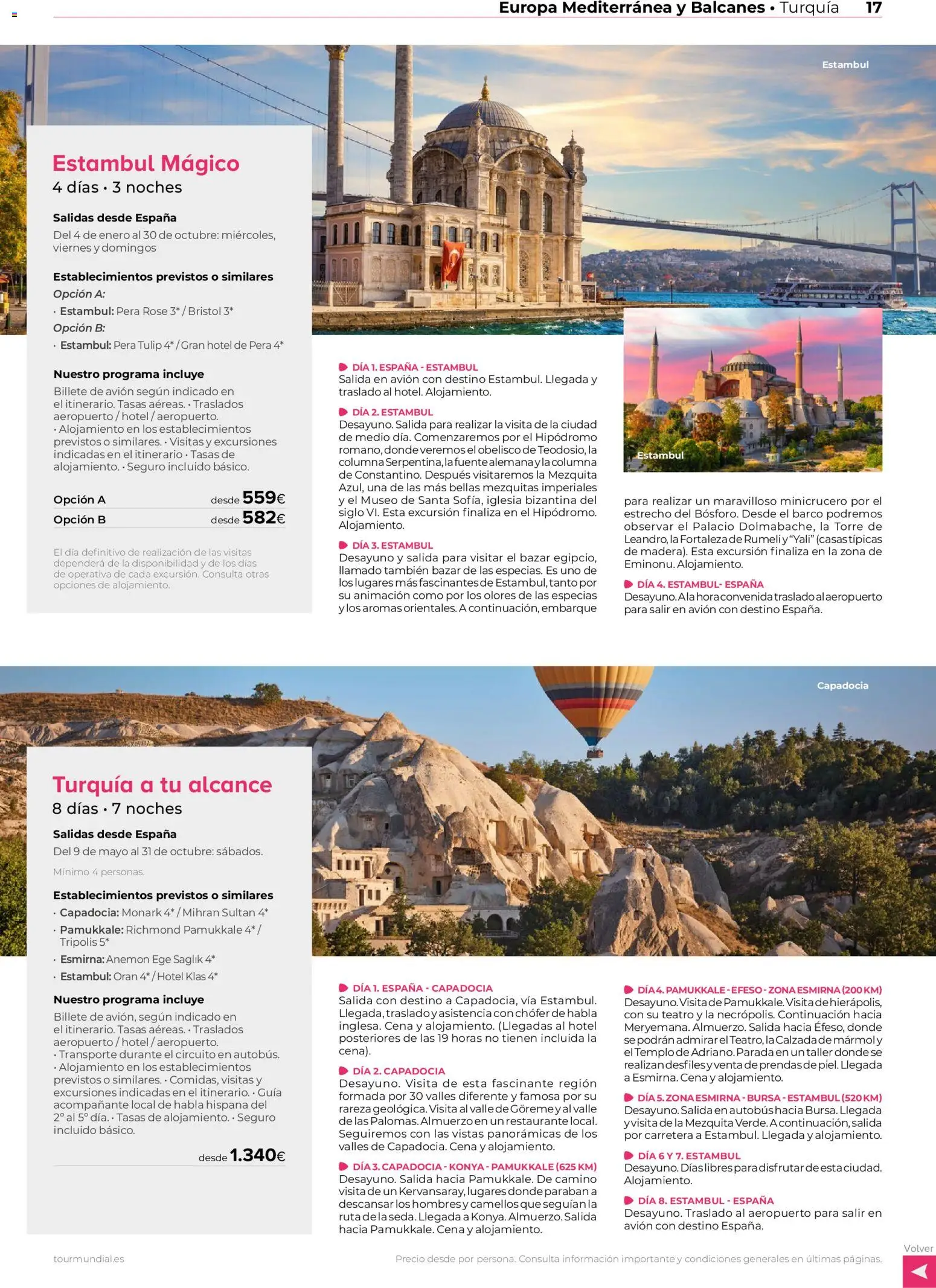 Viajes El Corte Inglés Europa │ válido desde el 01.01.2026 | Página: 17