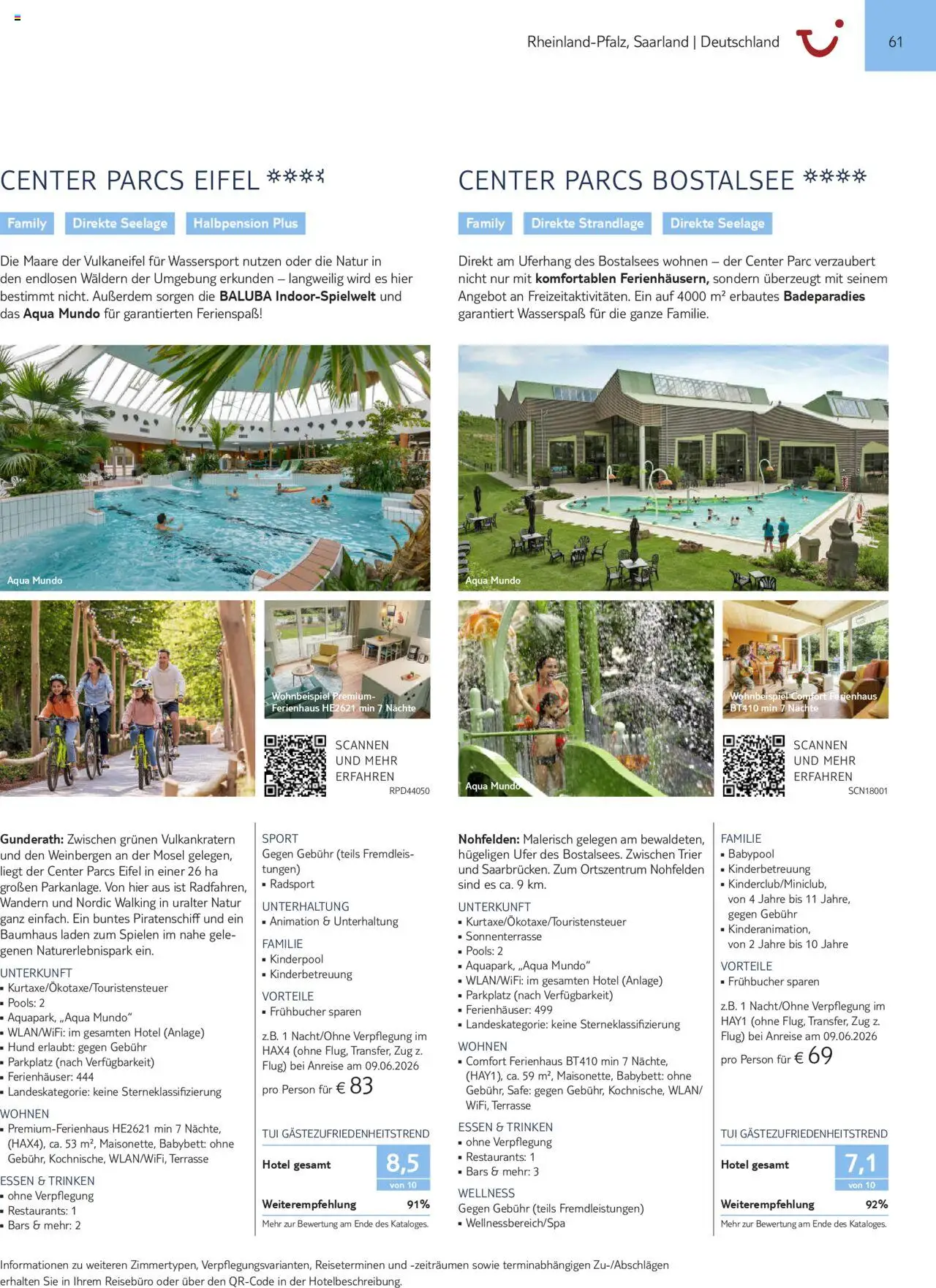 Aida - Urlaub mit eigener Anreise  – gültig ab 01.11.2025 | Seite: 61 | Produkte: Babybett, Walking