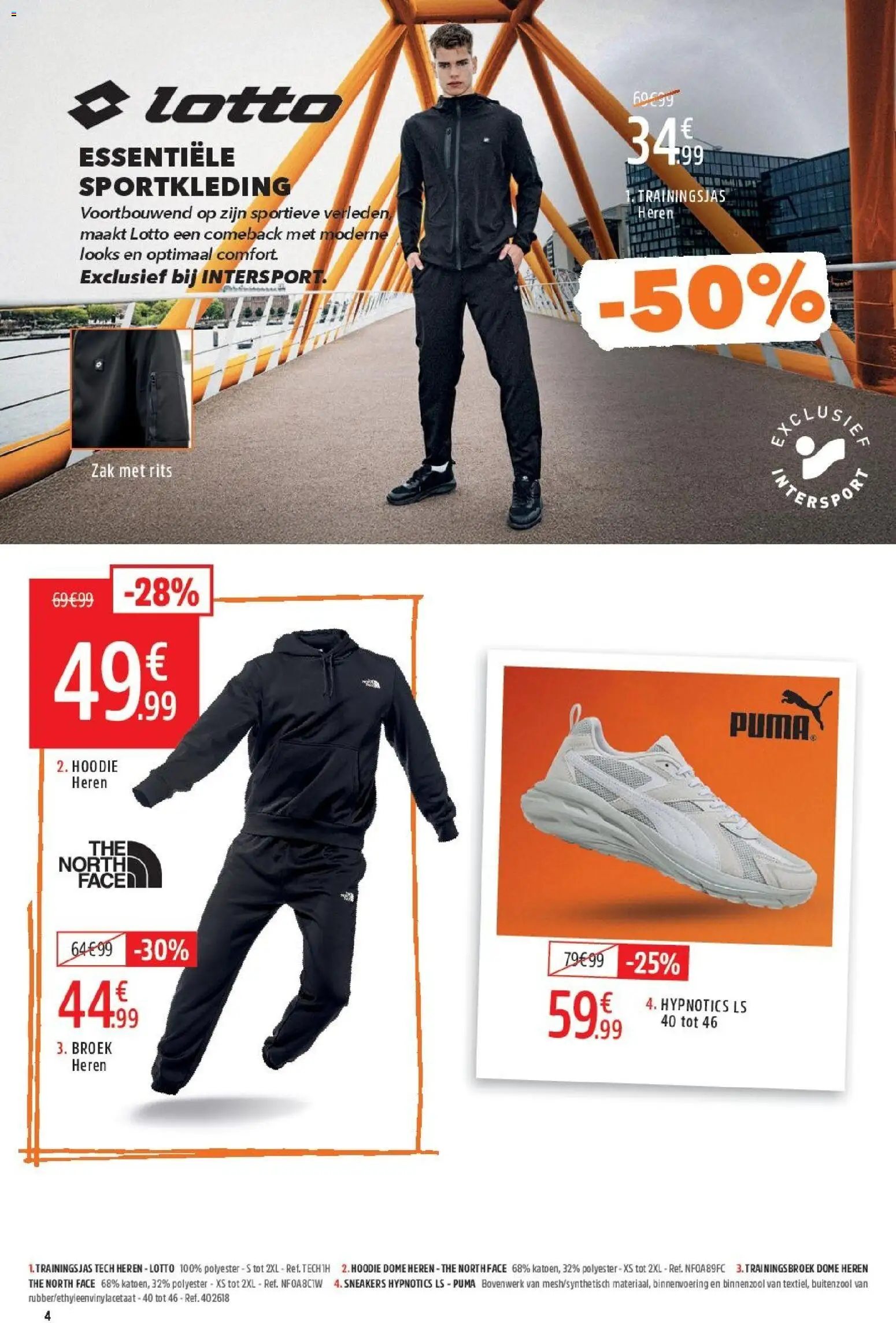 {H1} | Pagina: 4 | Producten: Sneakers, Zak, Hoodie, Broek