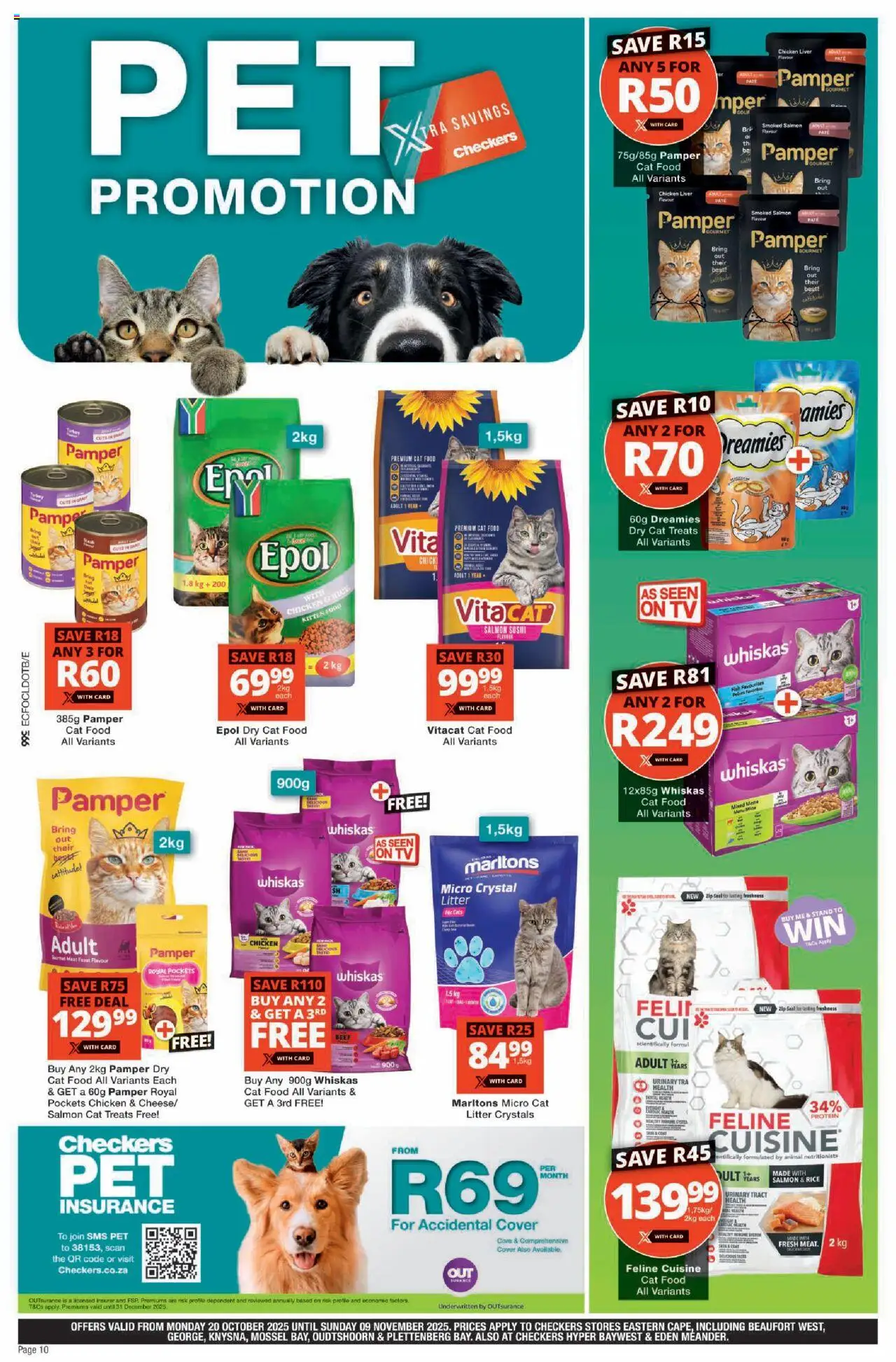 New Checkers catalogue – valid from 20.10.2025 | Page: 10 | Products: Cover, Drone, Fish, Beef