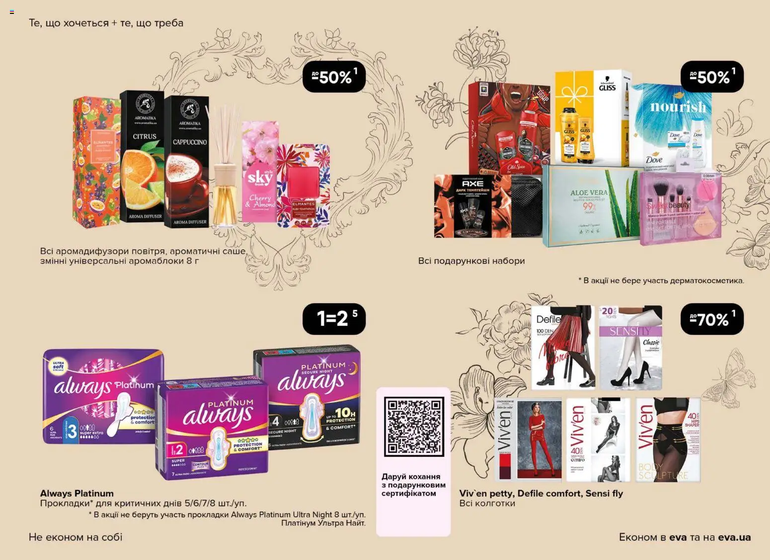 Eva Kаталог - дійснийкції з 29.01.2026 | Сторінка: 29 | Товари: Колготки