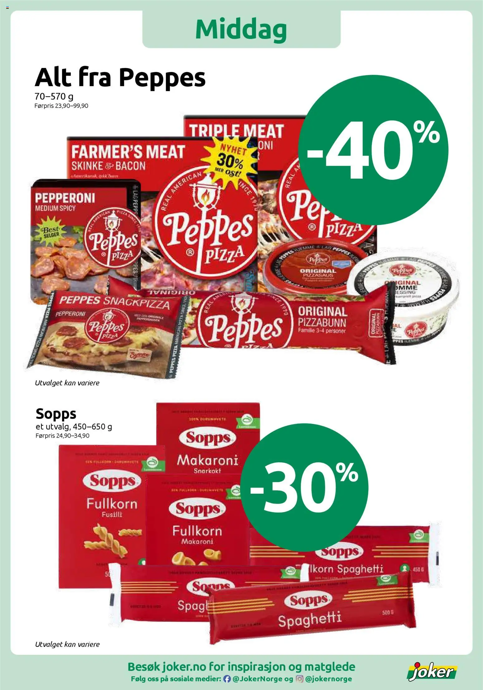 Nye » Joker kundeavis « er nå online. Se alle Apriltilbud på mobilen og spar! | Norway