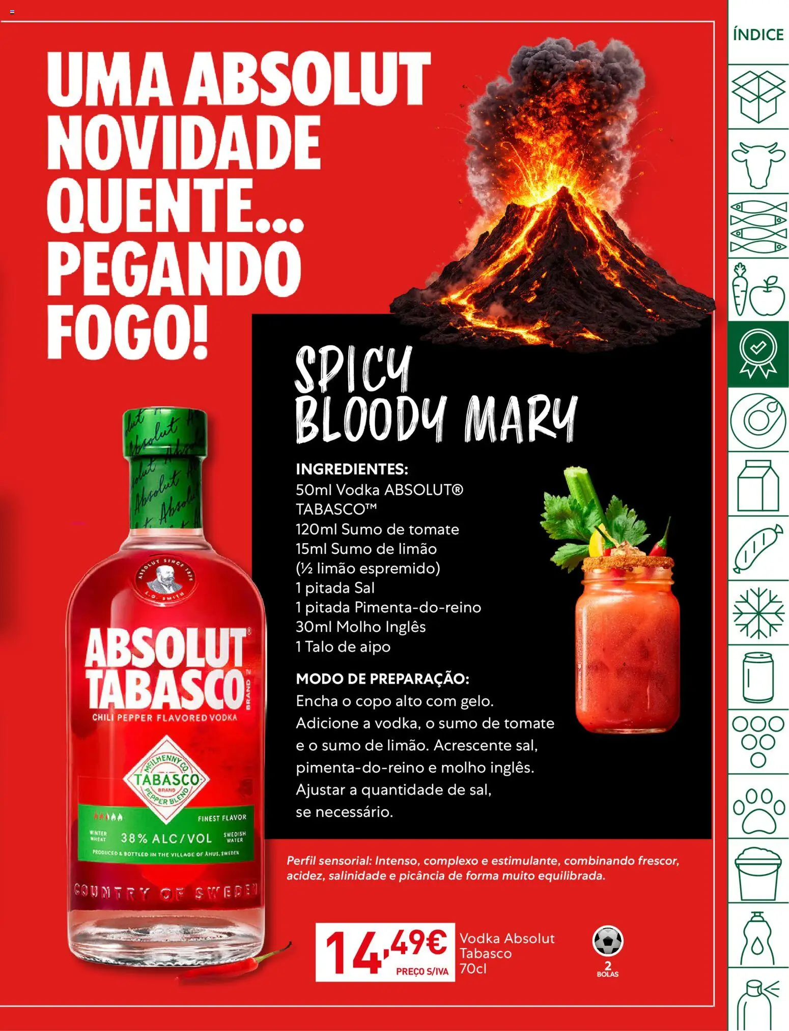 Recheio folheto │ válido de 17.03.2026 | Página: 39 | Produtos: Sal, Sumo, Tomate, Vodka