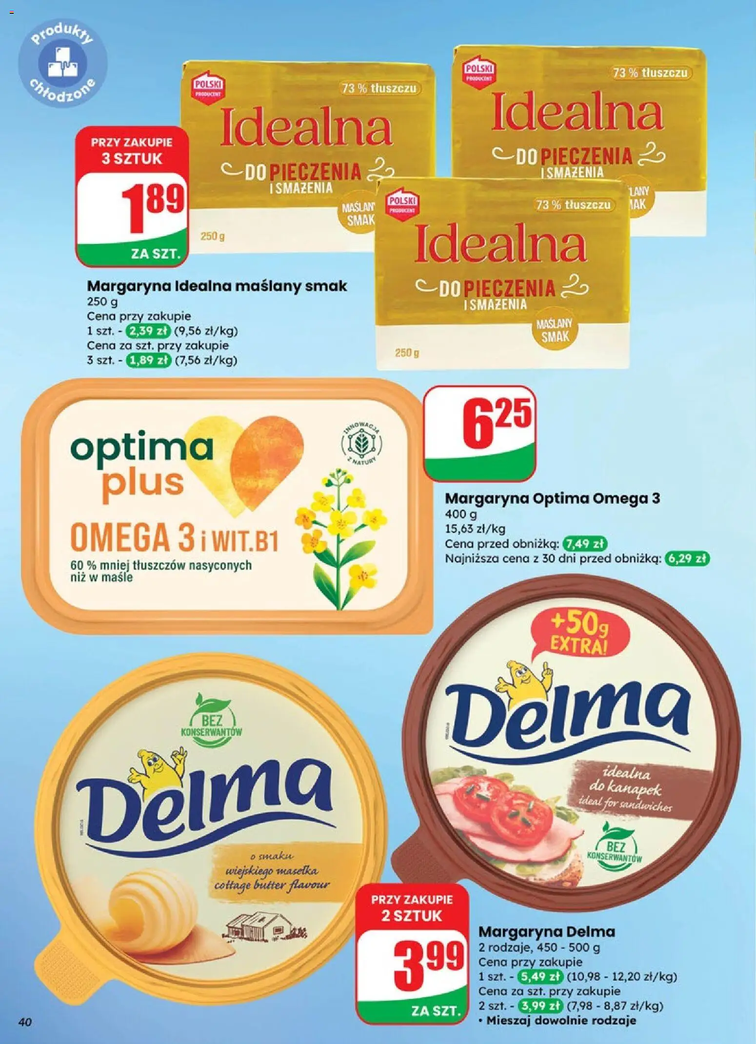 Dino Gazetka od 29.10.2025 | Strona: 40 | Produkty: Margaryna