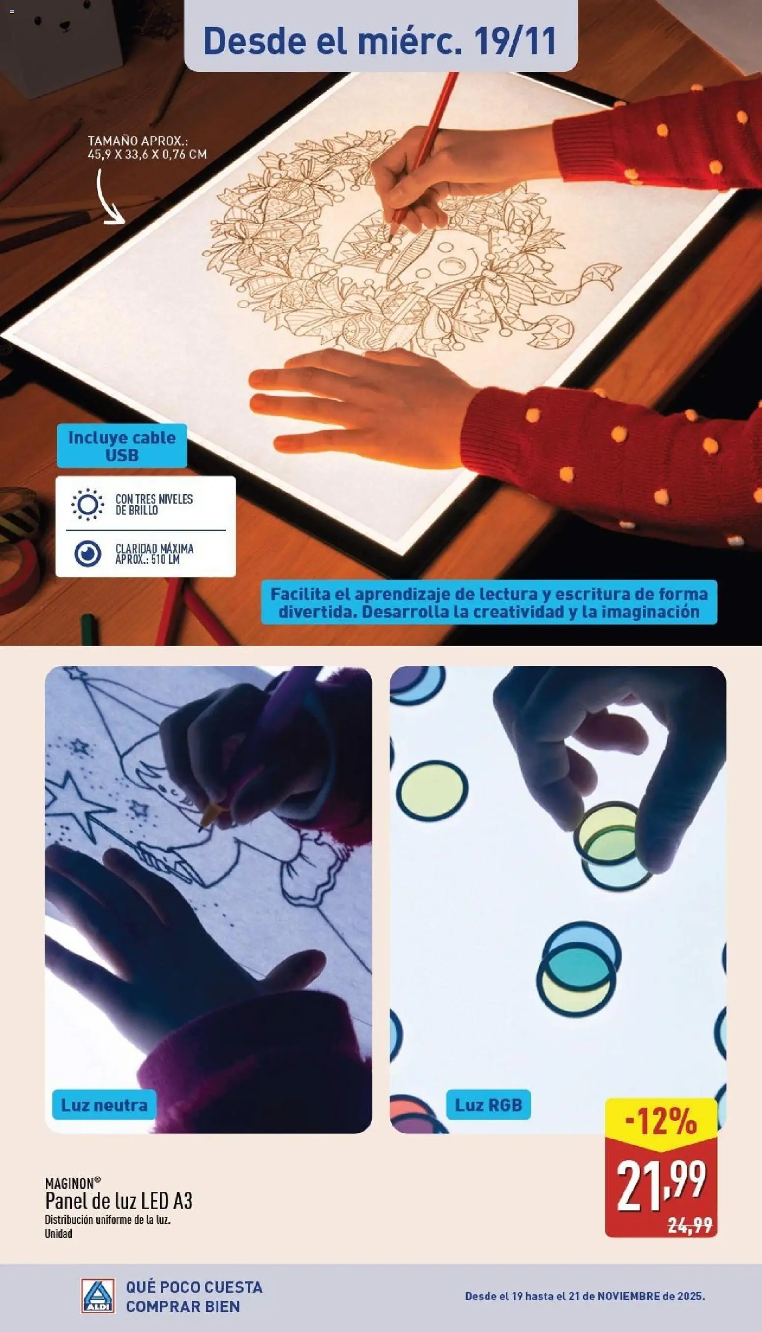 Aldi folleto Canarias │ válido desde el 17.11.2025 | Página: 34 | Productos: Cable