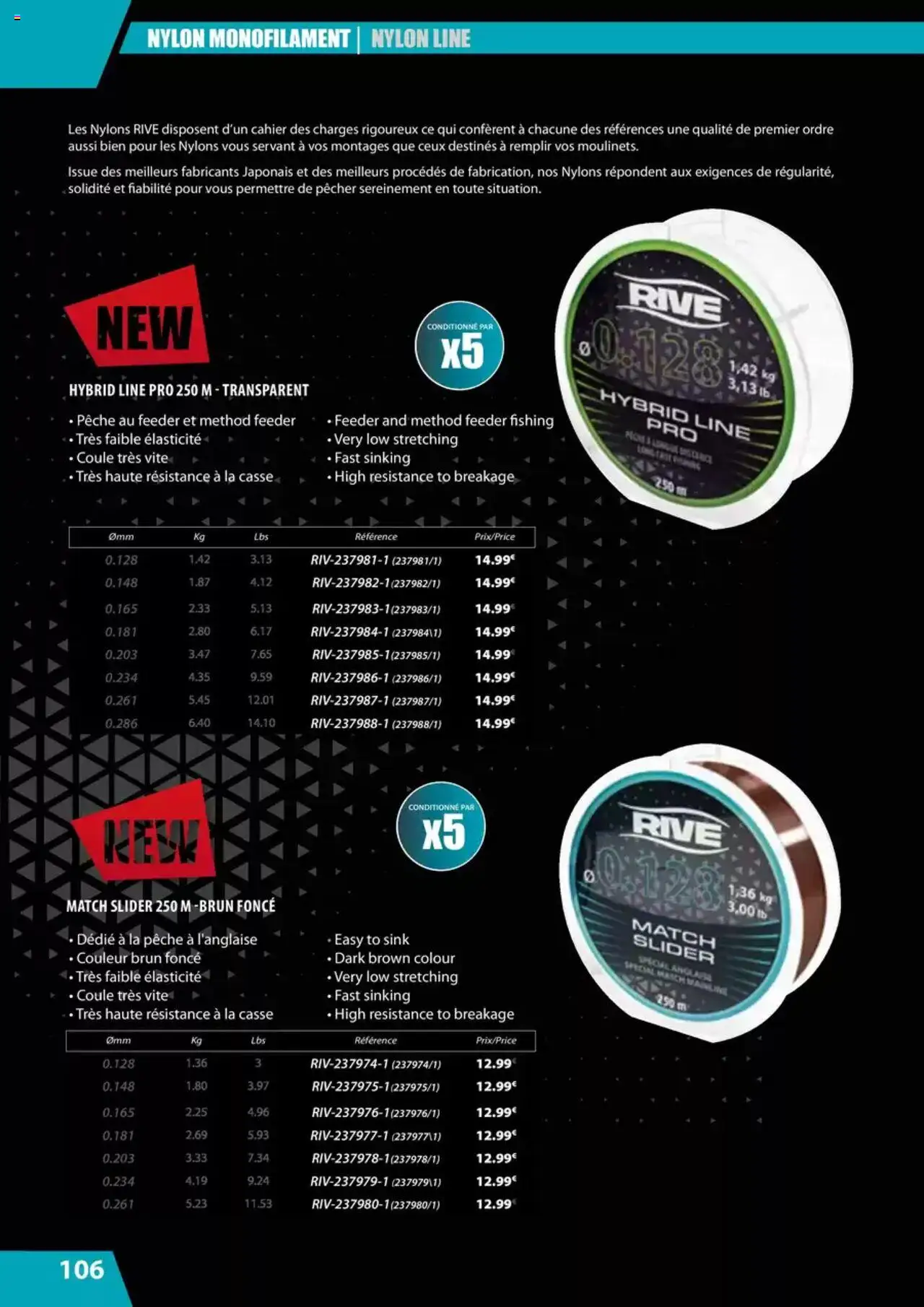 {H1} | Page: 106 | Produits: Pêche