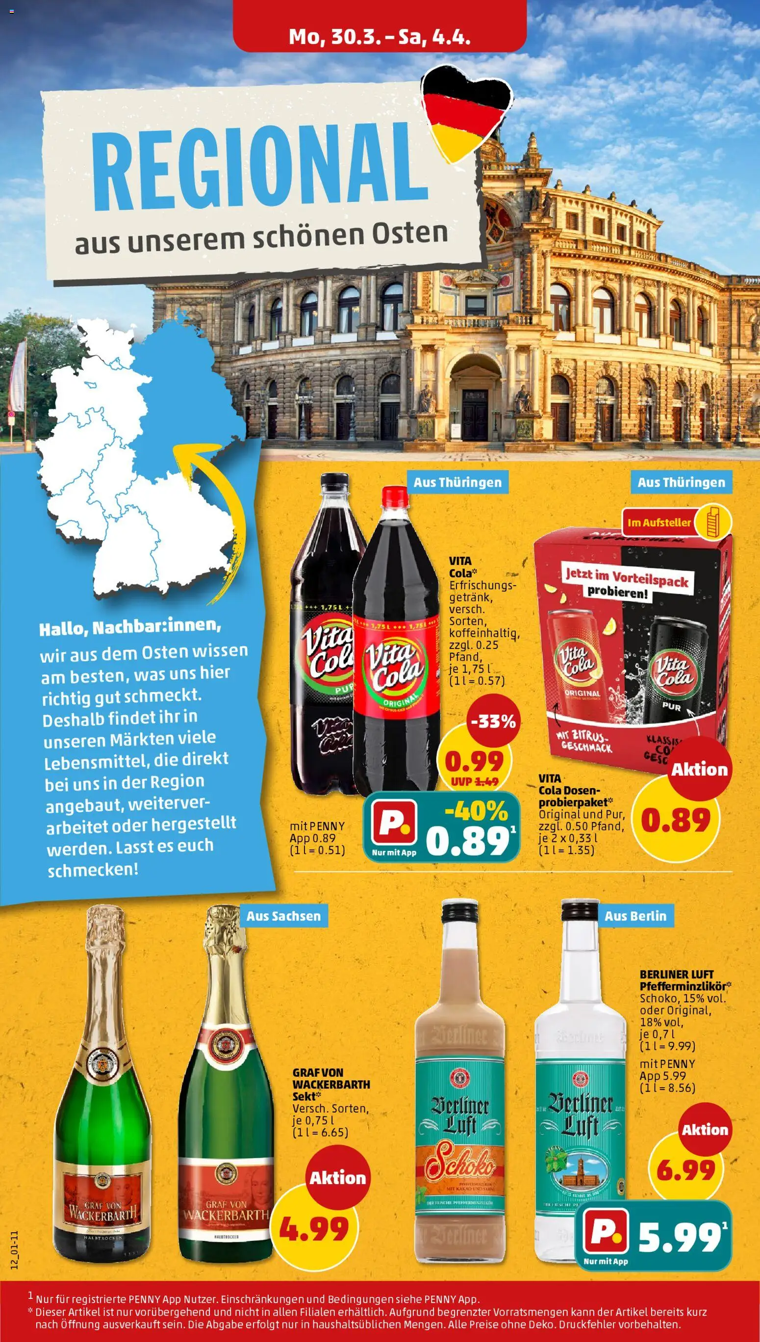 Penny Prospekt 	 | 30.03.2026 | Wie erhält man einen begrenzten Rabatt? | Deutschland