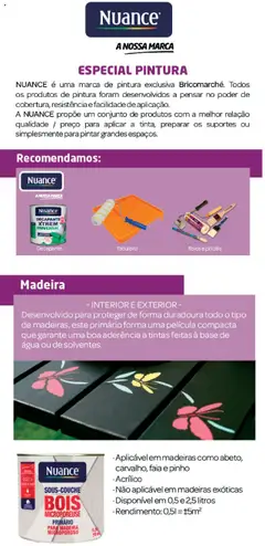 Pré-visualização BricoMarché Nuance - primários válido de 27.12.2023 | Página: 2 | Produtos: Base, Madeiras