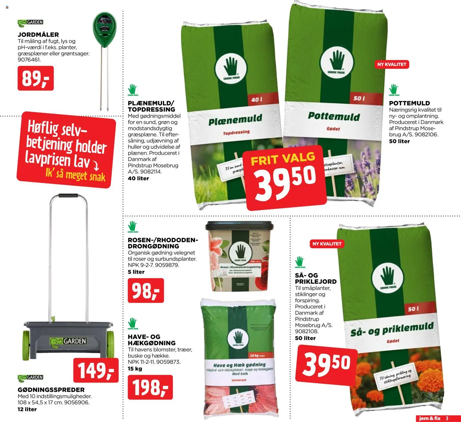 Jem & fix tilbudsavis – gyldig fra 22.03.2026 | Side: 3 | Produkter: Maling