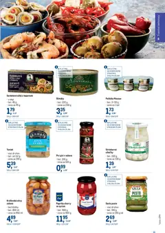 Metro leták platný od 11.03.2026 | Strana: 11 | Produkty: Paprika, Tuniak, Slimáky