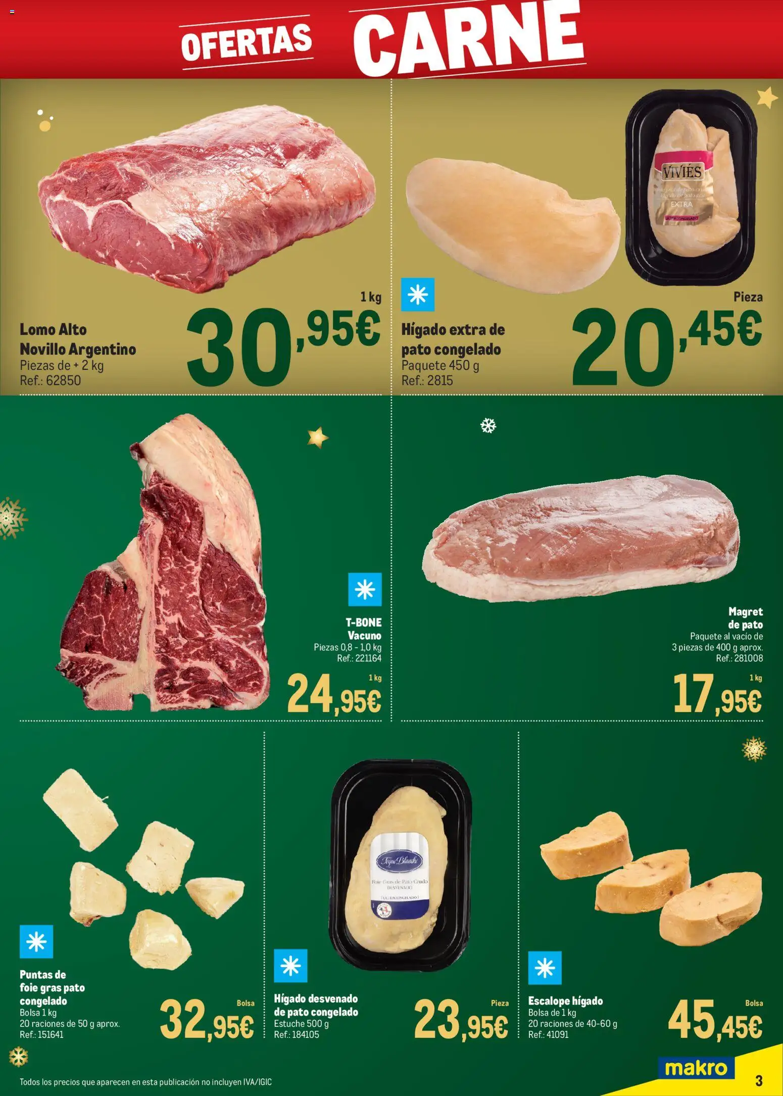 Makro - Precios Navidad Canarias │ válido desde el 24.11.2025 | Página: 3 | Productos: Bolsa