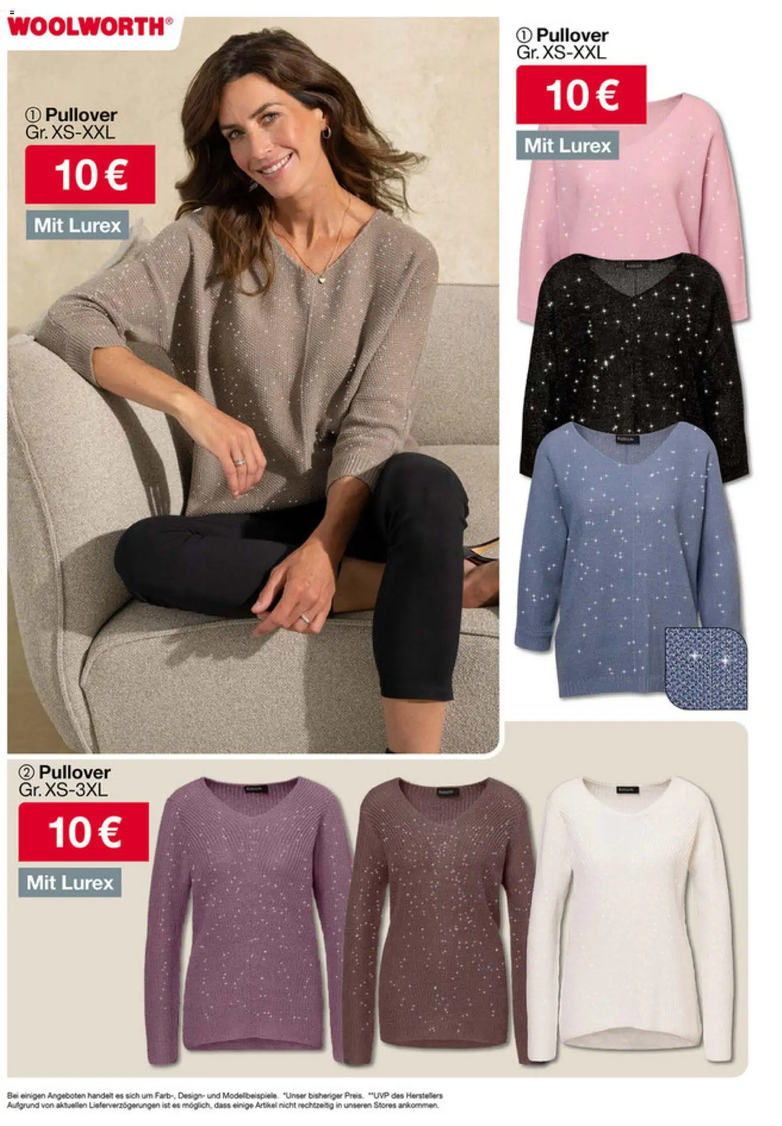 Woolworth Unser neuer Prospekt  – gültig ab 31.10.2025 | Seite: 12 | Produkte: Pullover