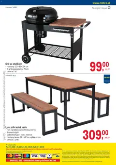 Metro leták platný od 08.04.2026 | Strana: 14 | Produkty: Gril, Stôl, Rám