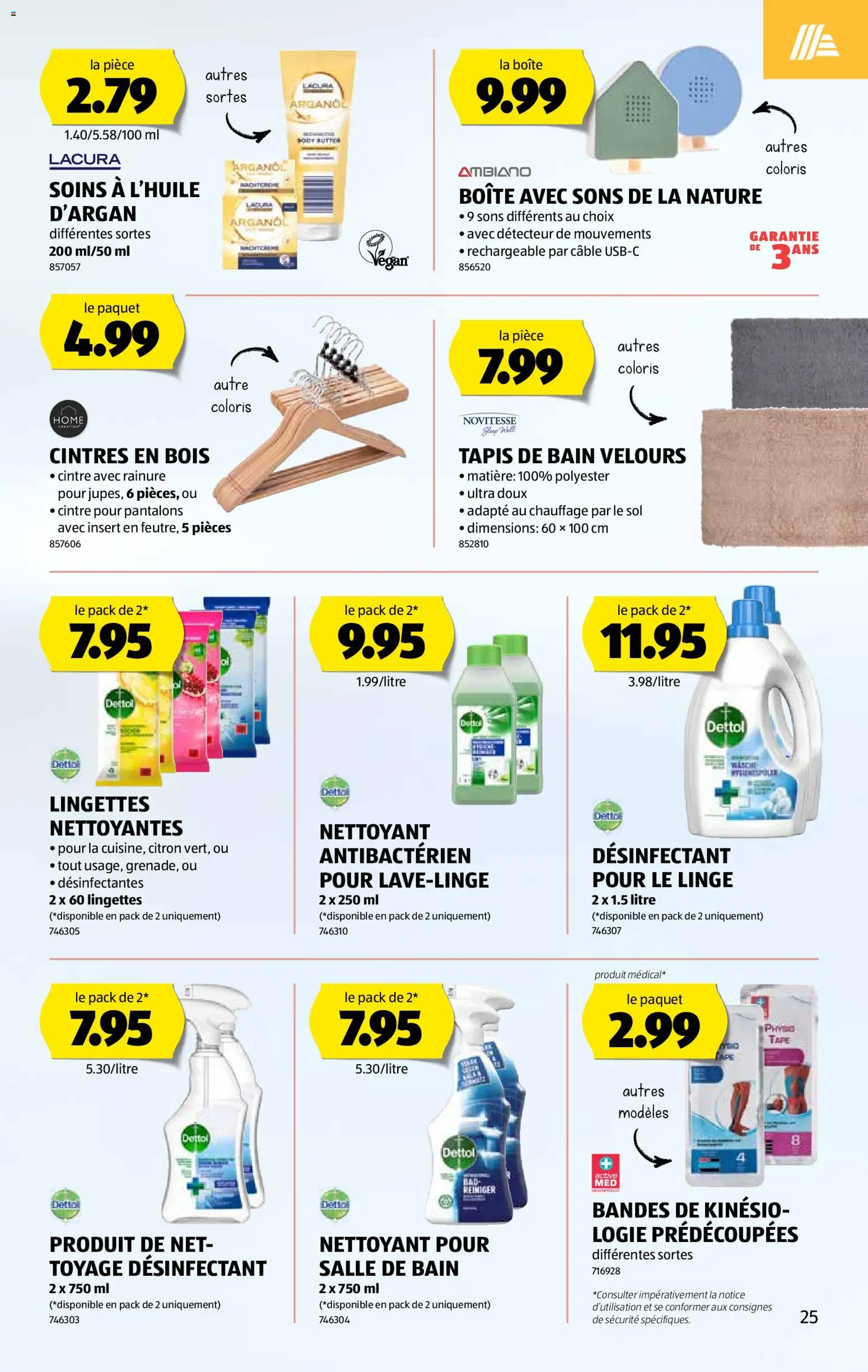 Aldi aktionen FR – gültig ab 09.04.2026 | Seite: 25 | Produkte: Bad