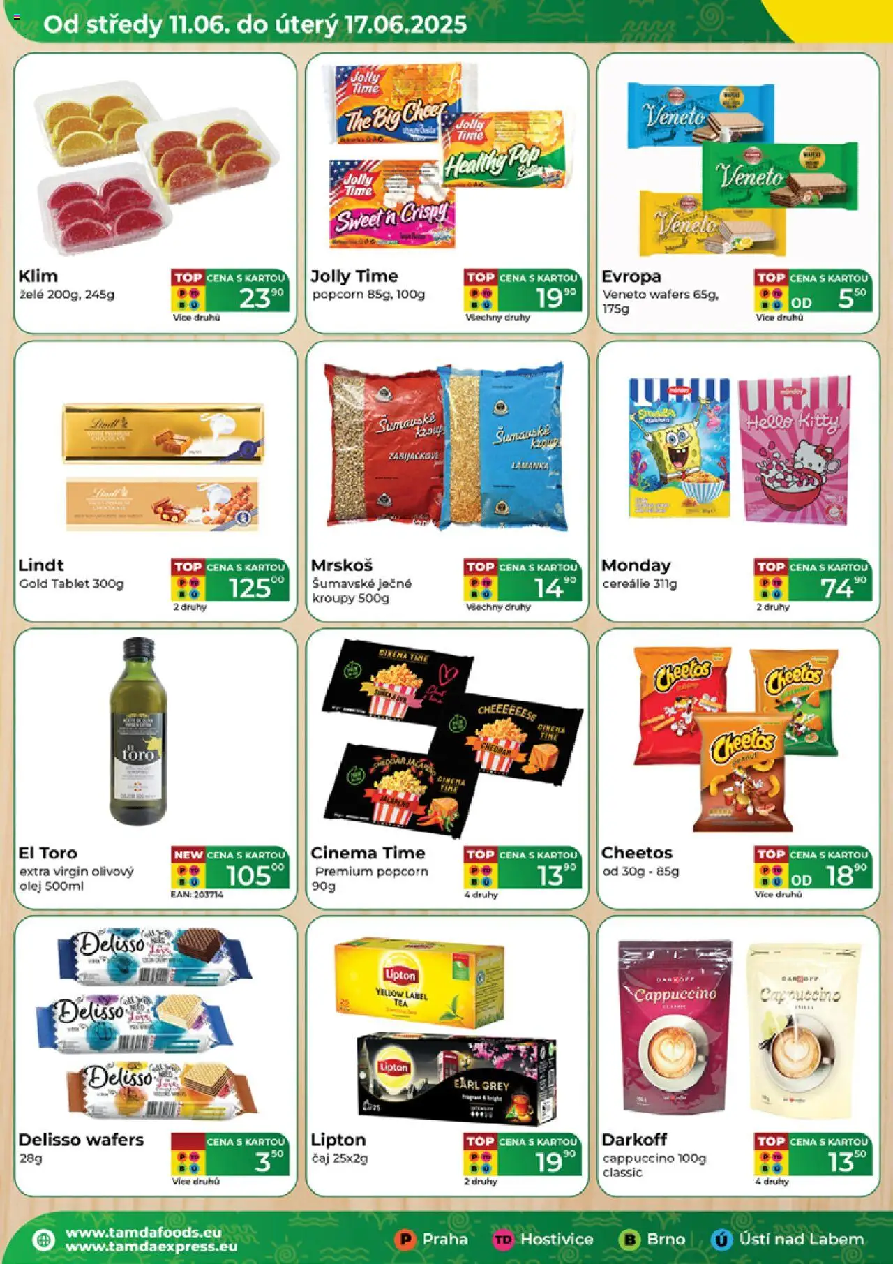 Tamda Foods leták od 11.06.2025 | Strana: 2 | Produkty: Čaj, Tablet, Cheetos, Popcorn