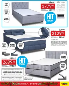 Pogląd oferty "Abra meble Gazetka" - ważna od 03.12.2025 | Strona: 35 | Produkty: Pościel, Łóżko, Materac, Pianki
